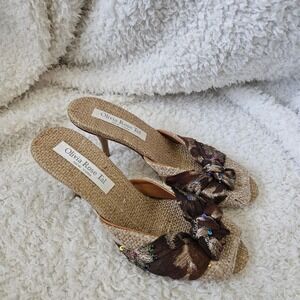 Olivia Roseโ Tal Slip-on Kitten Heel Mules sz 7